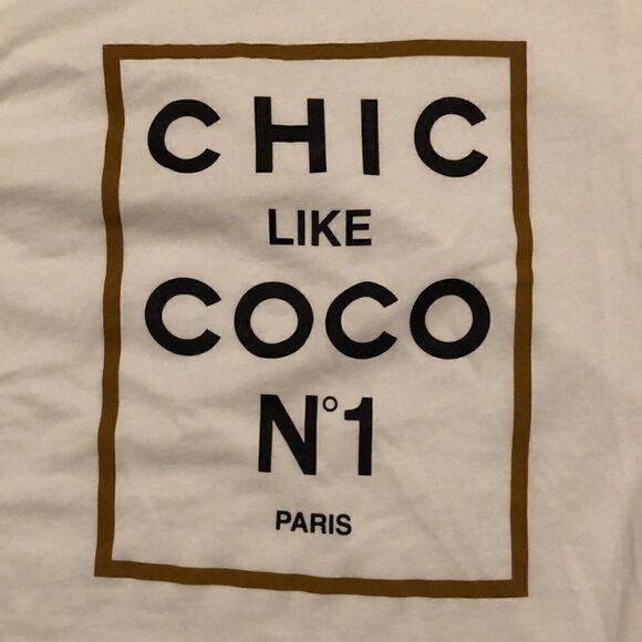 Chic Like Coco No 1 T shirt size S NWT - Picture 2 of 4